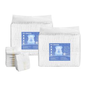 VEVOR Disposable Dog Diapers Super Absorbent Female Dog Diapers M Size 96 Count